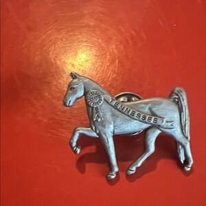 Silver Tennessee Horse Pin